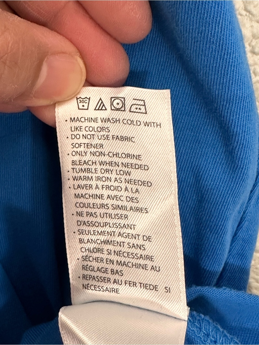 Harbor Bay Blue Ombre Short Sleeve  from DXL - Picture 3 of 9